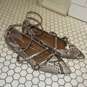 ASOS flat closed toe sandals